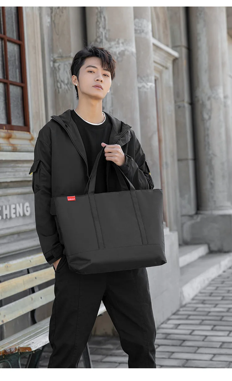 Japanese Style Men's Hanbags C - Tote Bag Beach ulasan dan harga