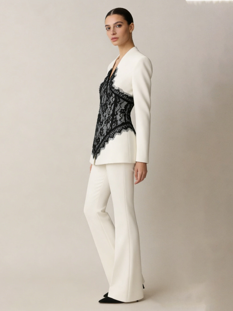 DFDG Women's Spring Summer Lac - Linen Pant Wide ulasan dan harga